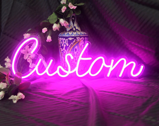 Custom Neon Sign, Personalized Gifts, Home Decor